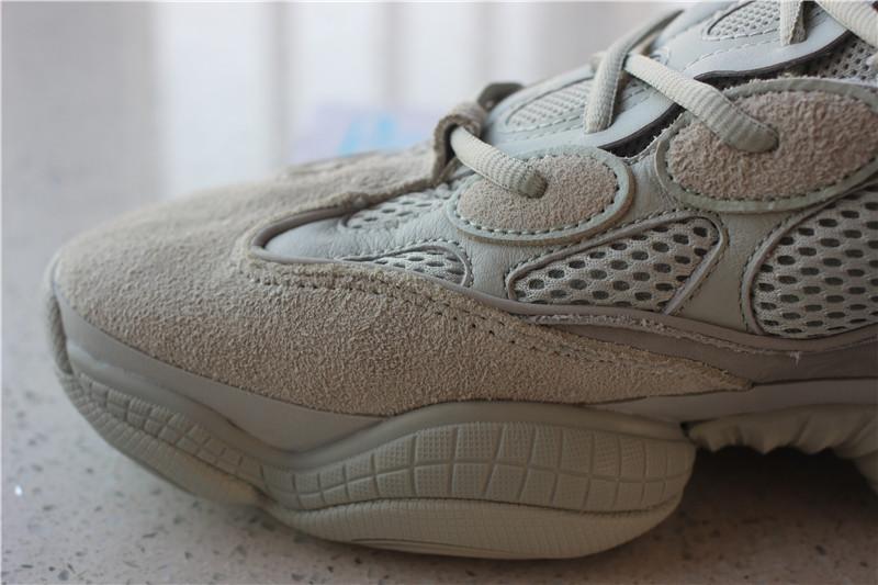 God Yeezy 500 Salt EE7287 retail sample version ready